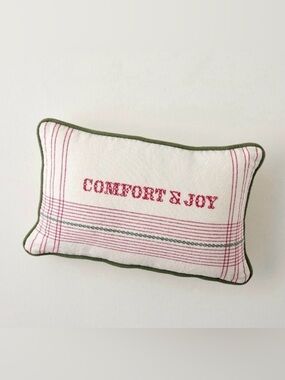 New Magnolia Market COMFORT & JOY Holiday throw pillow